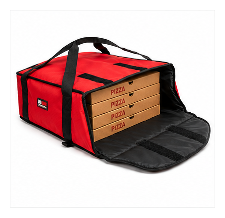 5-Pack Small Pizza Delivery Bag 12