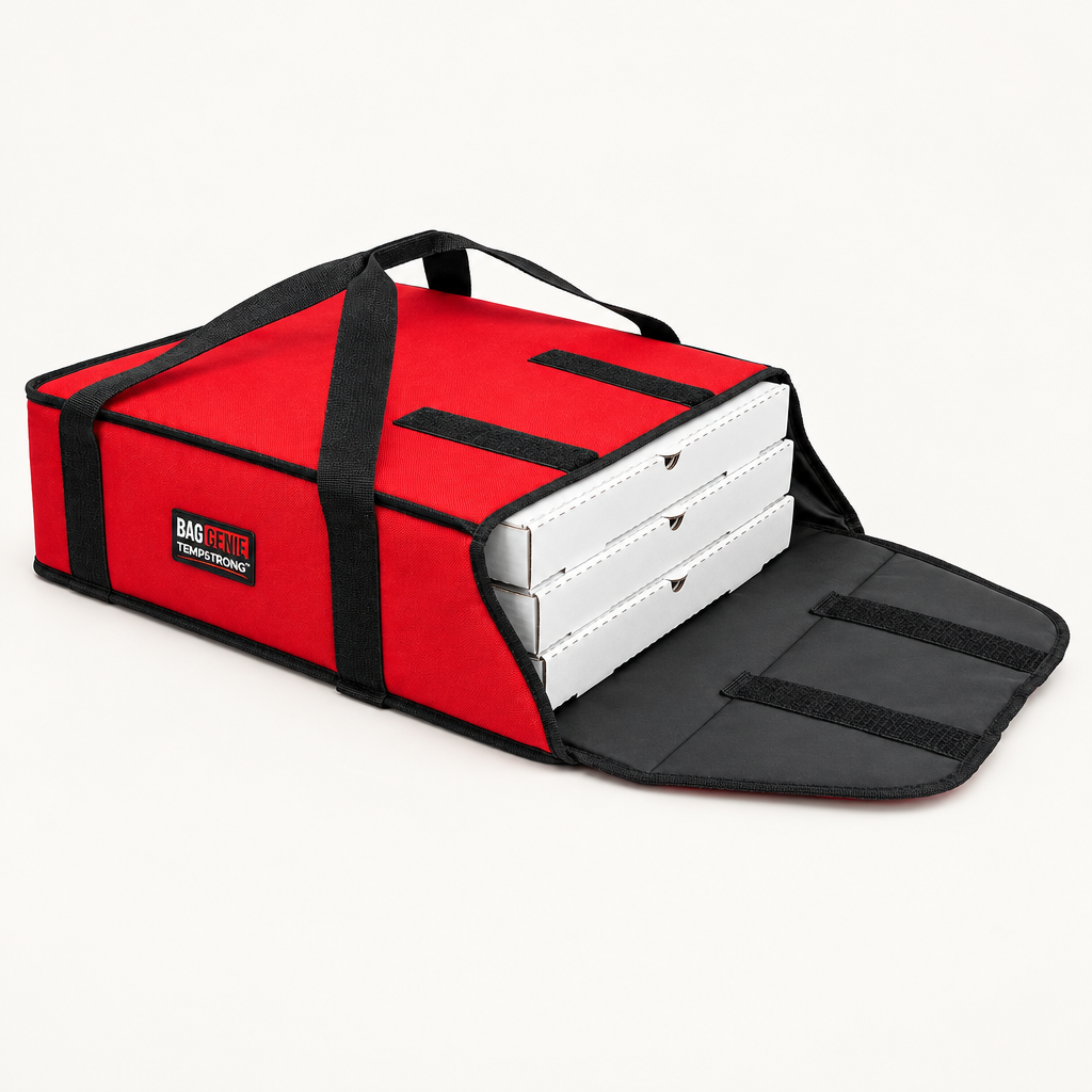 Bag Genie Medium Pizza Bag on a clean off-white background