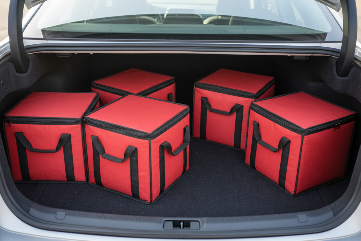 Like that but with a traditional pizza bag style