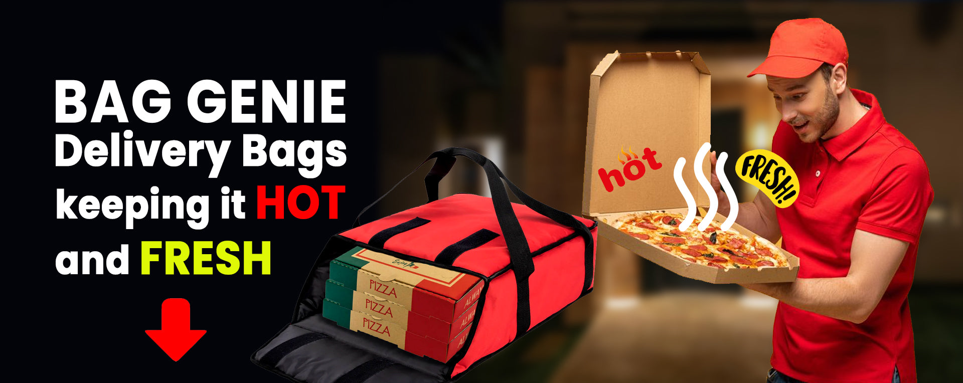 Pizza Delivery Bags