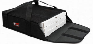 Small Pizza Bag - Red flat wide